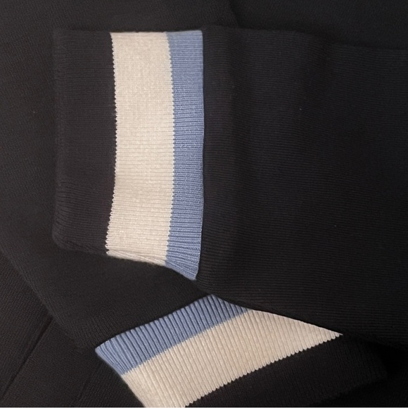 Polo Ralph Lauren Navy Blue zip light Jacket with light blue and white accents - Picture 6 of 7